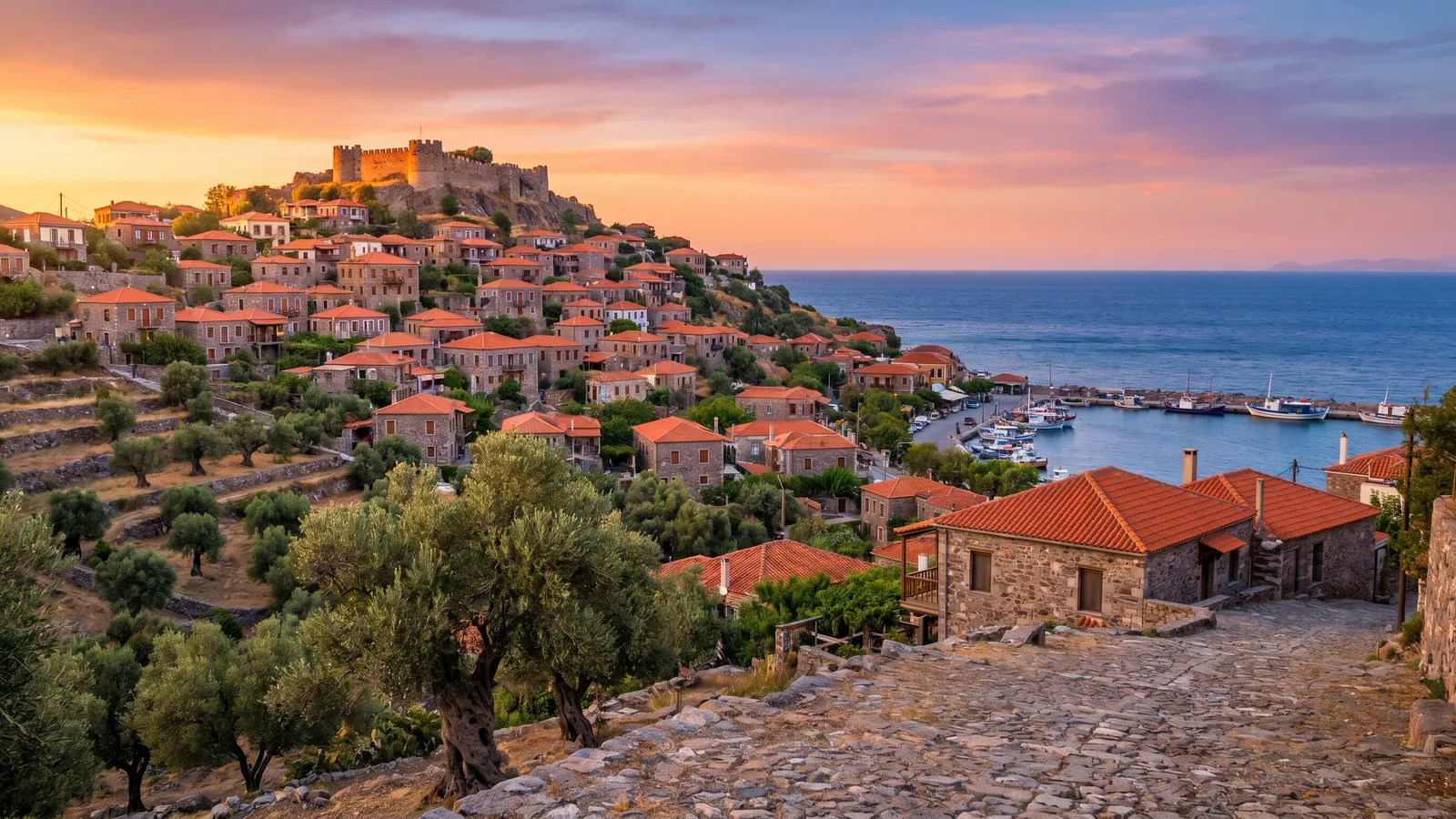 Lesbos im August